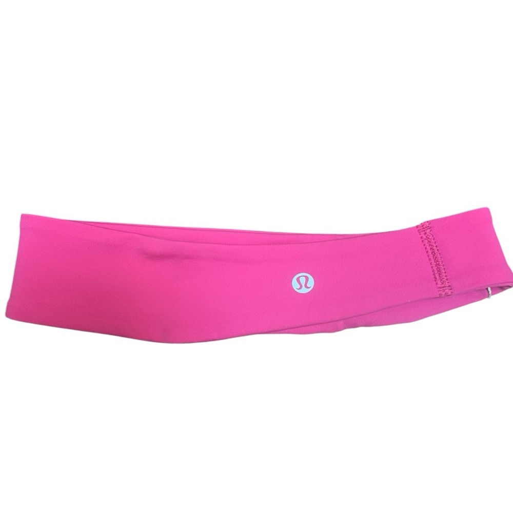 LULULEMON Luxtreme Training Headband Sonic Pink O/S Brand New With Tags Women’s